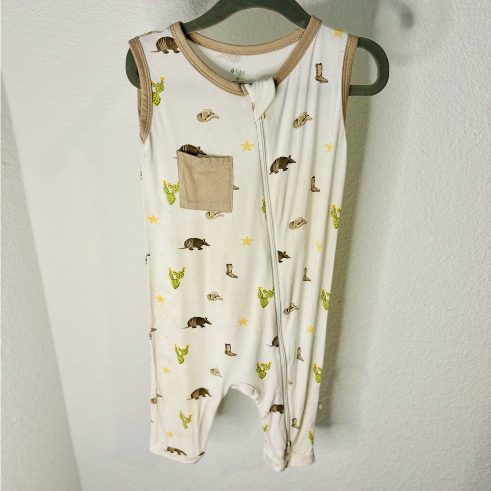 KYTE Texas print romper